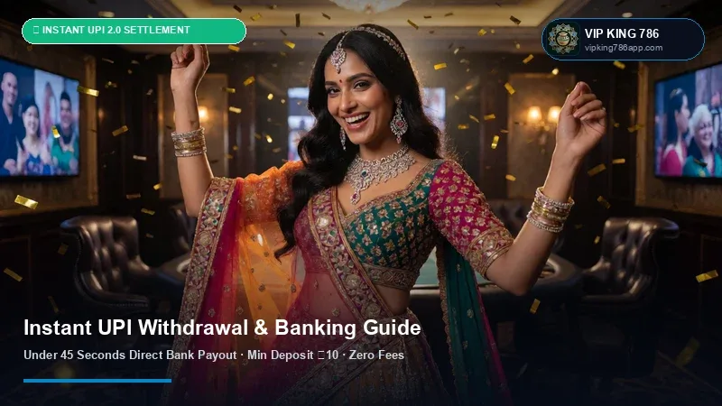 VIP King 786 Instant UPI Withdrawal & ₹25 INR Deposit Tutorial